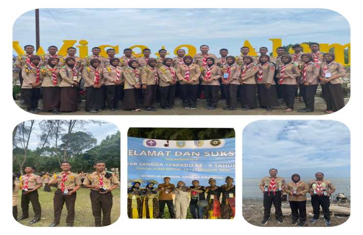 PERKEMAHAN GBST KE X DI WISATA ALAM PANTAI DATUK KABUPATEN BATUBARA